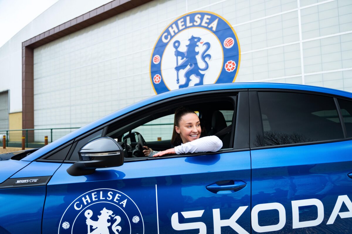 Škoda has been named as the Chelsea FC women's team's 'official car partner' in a move which further cements its commitment to women's sport.
