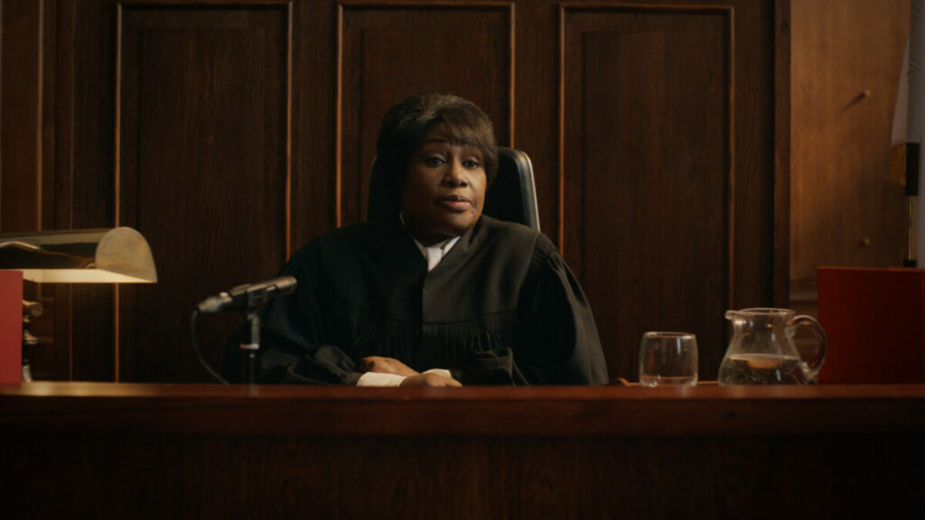 Snippet from courtroom drama. Gousto and Mother London have come together to create a courtroom- drama inspired blockbuster style campaign.