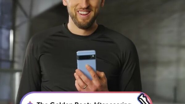 Screenshot from Harry Kane social video. LADbible and Google have teamed up with Harry Kane in an effort to promote Google AI's Bard feature.