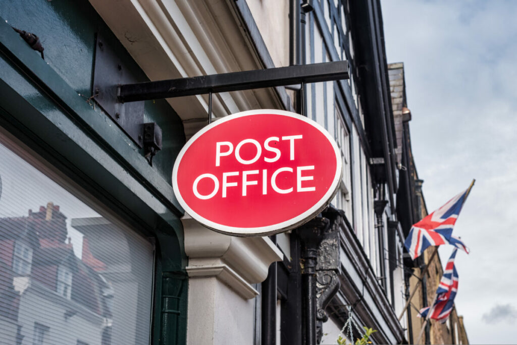 The Post Office. The Post Office's brand score has dropped from 6.4 to 4.8, according to new YouGov BrandIndex data.