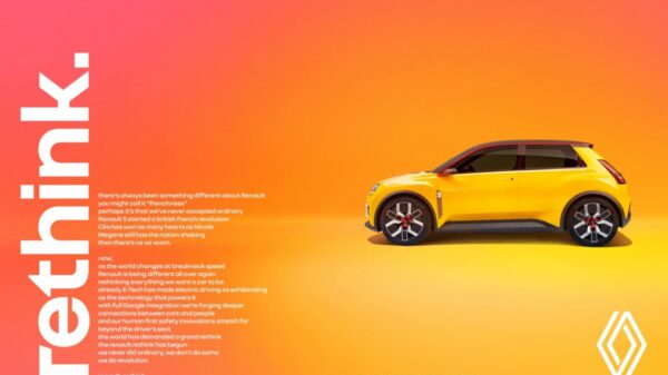 Renault Rethink campaign. Renault is looking to captivate younger audiences with a bold nationwide campaign showcasing its electric vehicle range, calling on viewers to rethink the role of the car.