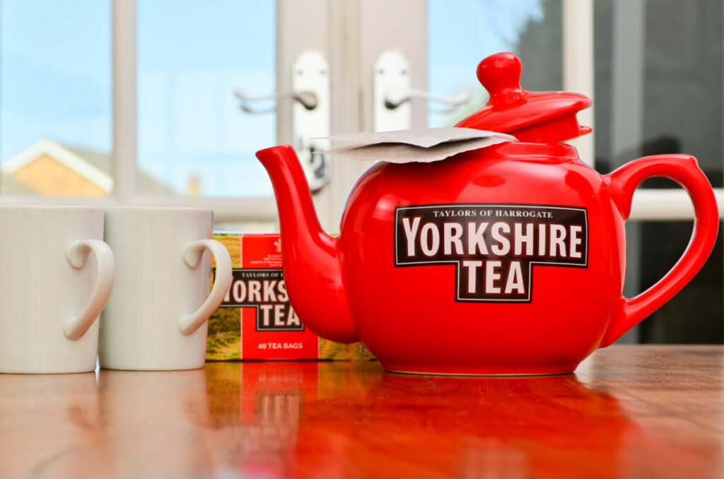 Yorkshire Tea pot. Owner of Yorkshire Tea, Taylors of Harrogate, has promoted its marketing director to the role of strategy and innovation director.