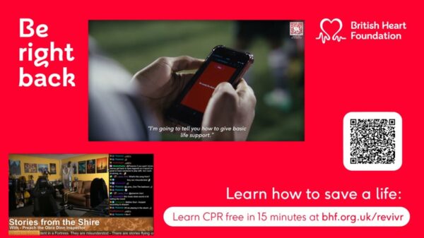 The British Heart Foundation (BHF) has 'flatlined' live Twitch streams as part of a new campaign to increase awareness of cardiac arrests.