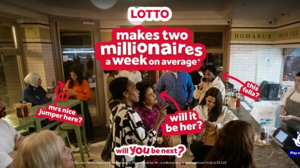 The National Lottery launches first campaign under new operator Allwyn