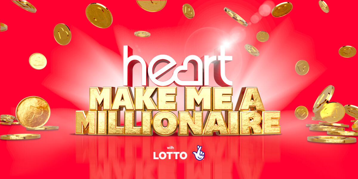 Lotto sponsors Heart's Make Me A Millionaire competition