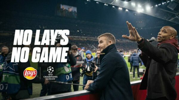 Lay's Crisps has partnered with football legends David Beckham and Thierry Henry to give football fans unexpected snack-themed rewards.