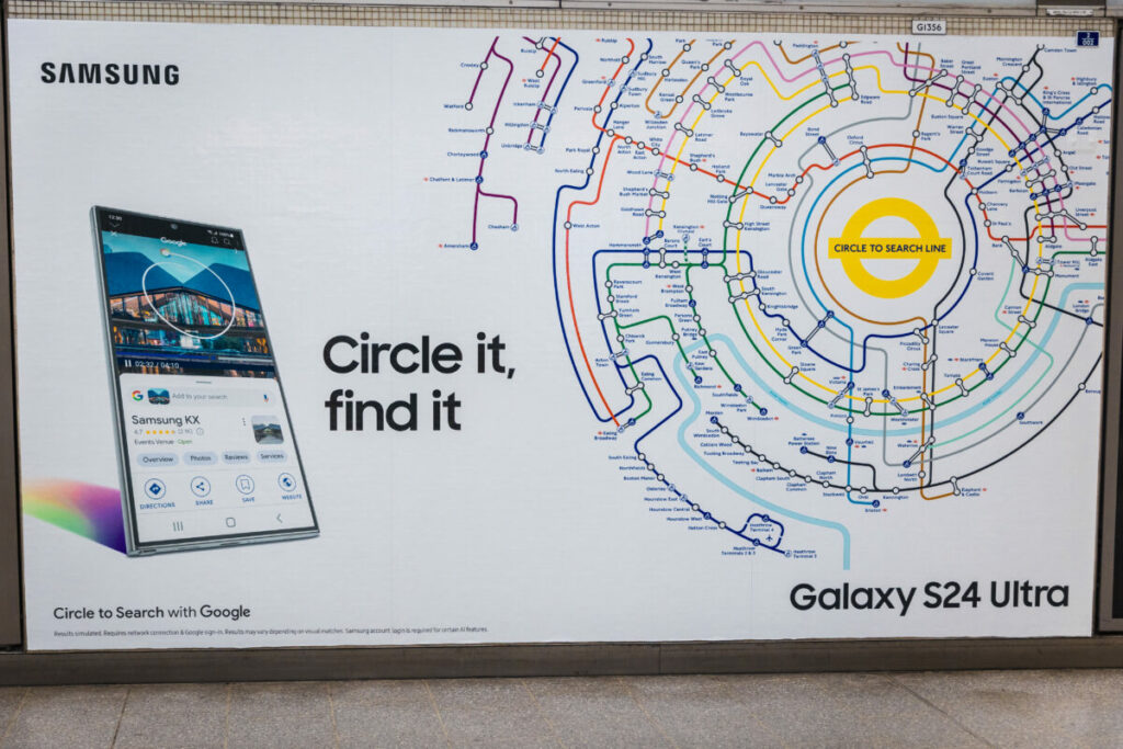 Samsung has partnered with Transport for London (TfL) to re-imagine Harry Beck's iconic 1933 tube map design for the first time in 90 years.