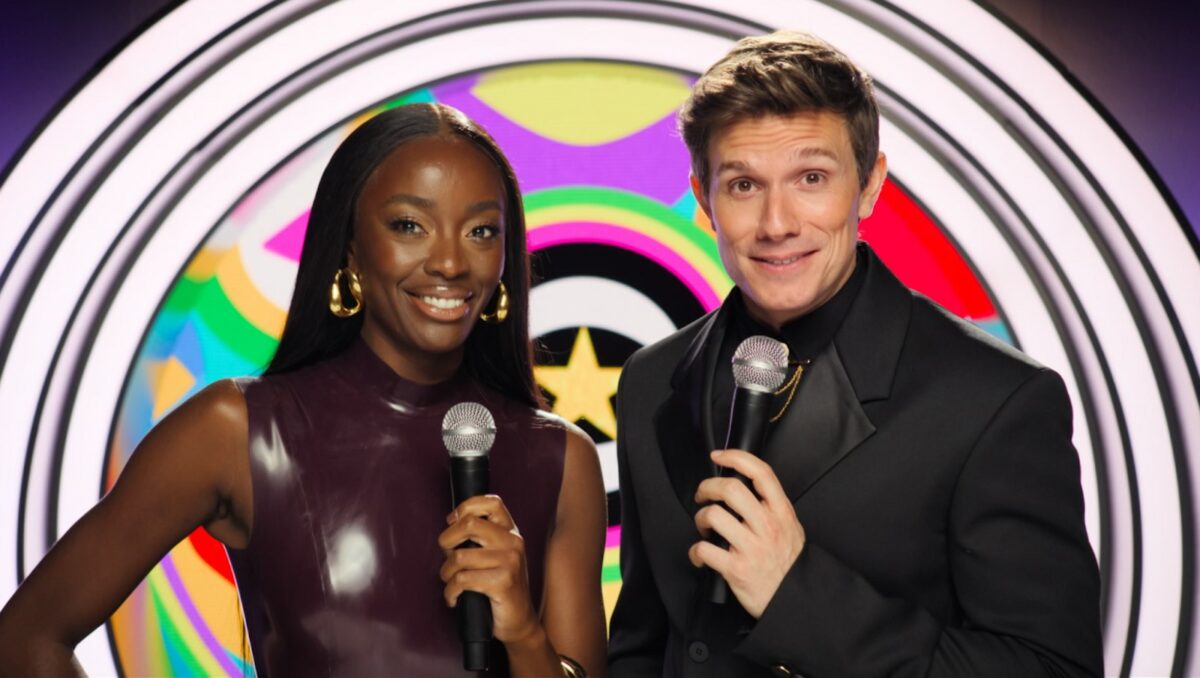 Hosts AJ Odudu and Will Best. ITV has launched its first marketing promotion for the new series of Celebrity Big Brother, ahead of the show's return on ITV1 and ITVX this March.