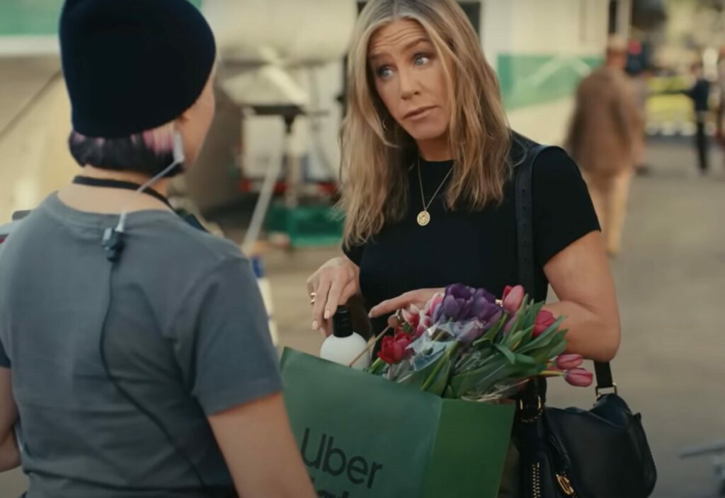 Uber Eats has shared its Super Bowl spot starring Friends stars Jennifer Aniston and David Schwimmer, which centres on the theme of forgetfulness.