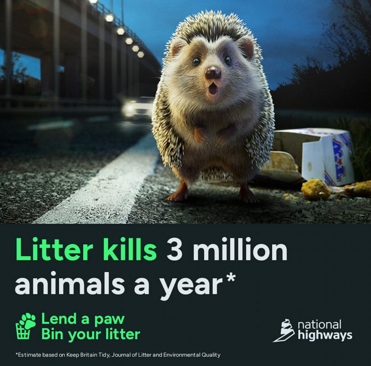 National Highways launches anti-litter campaign