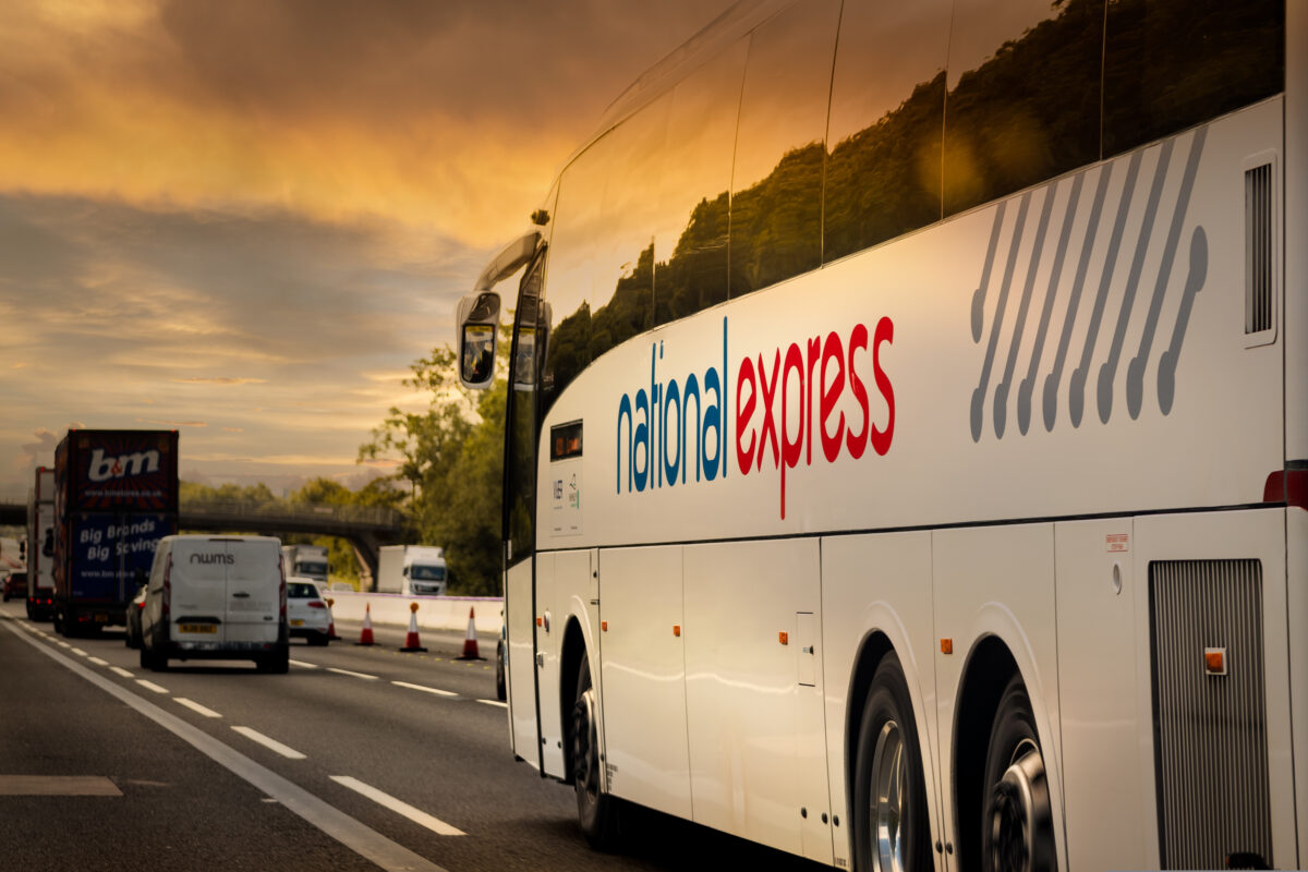National Express coach. Lucky Generals has won the National Express account following a creative review by the coach firm.