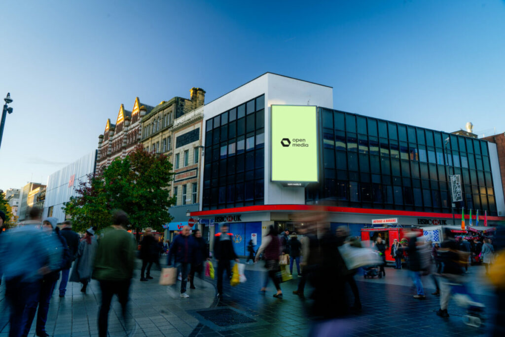 Open media billboard. Out of home billboard provider Open Media has unveiled a rebrand, complete with a brand new website.