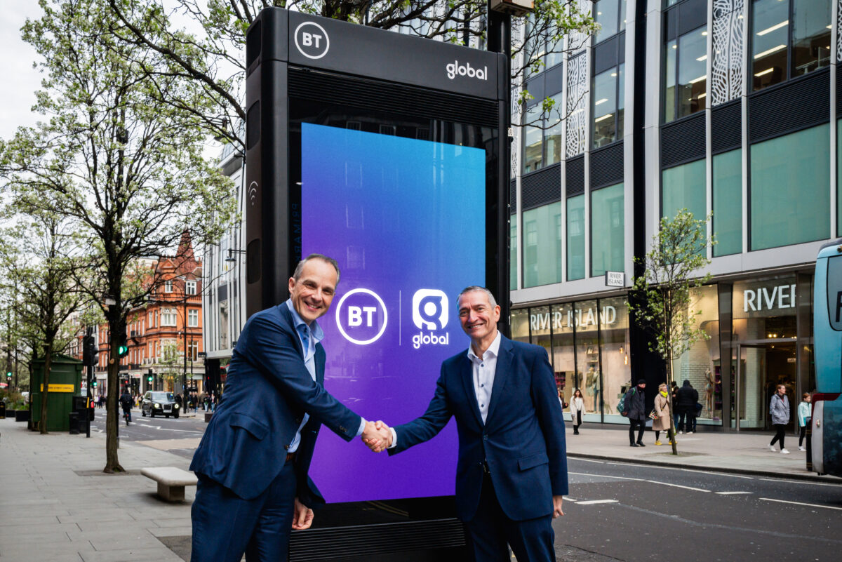 BT and Global partner to supercharge UK's DOOH advertising