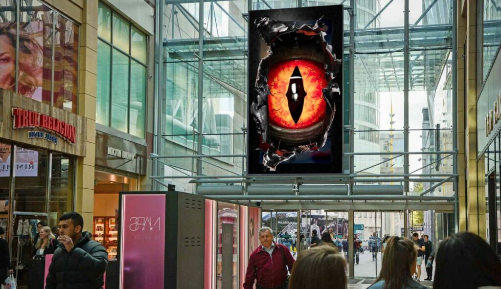 Alton Towers has launched an ambitious 3D out-of-home campaign to celebrate the grand re-opening of its Nemesis attraction