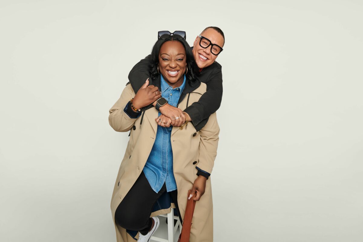 Judi Love and Gok Wan photographed. Inclusive homeware and fashion brand and JD Williams is to take on a fresh deal to exclusively sponsor Channel 5's Inspired Living, kicking off with a campaign that stars Gok Wan, Judi Love and Helen Skelton.