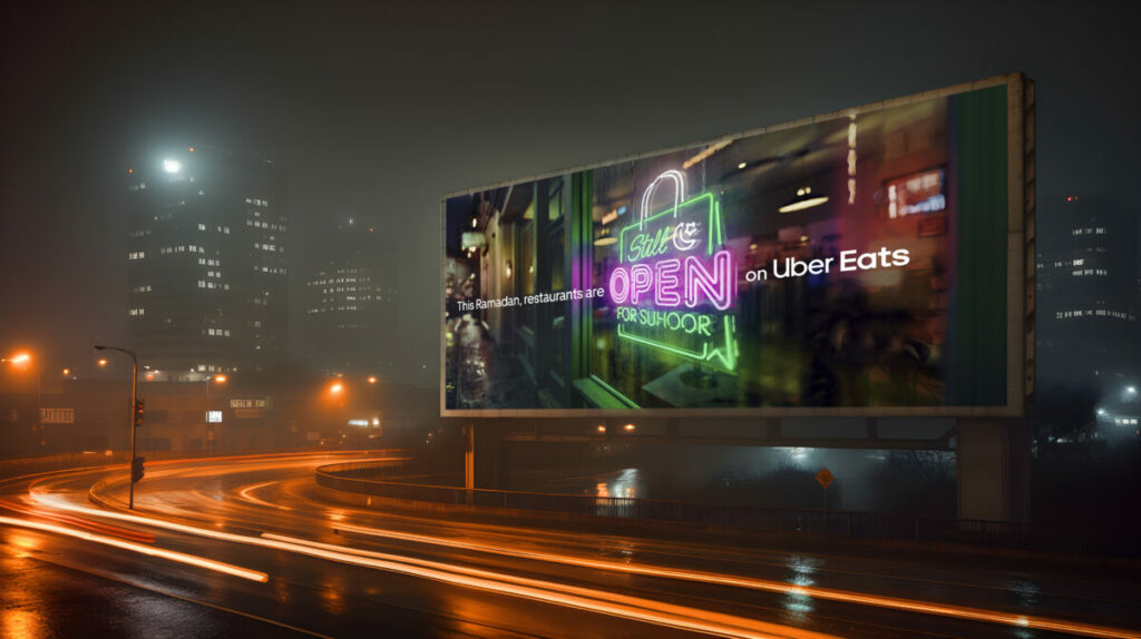 Uber Eats is helping Muslims raking part in Ramadan this year by letting its users know which restaurants are extending their opening hours.