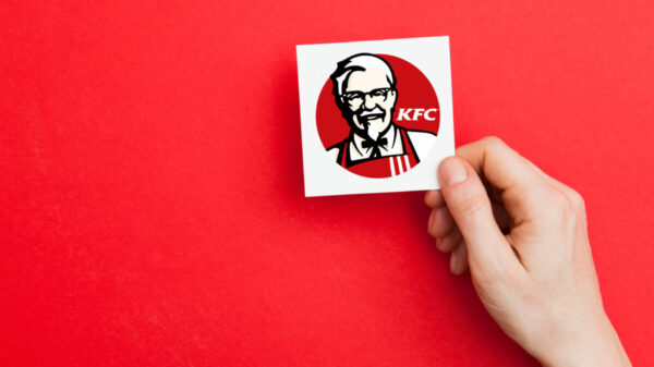KFC logo. Camden Council has faced criticism after allowing a library to be used for filming a KFC advert, which opponents said went against the borough's healthy eating initiatives.