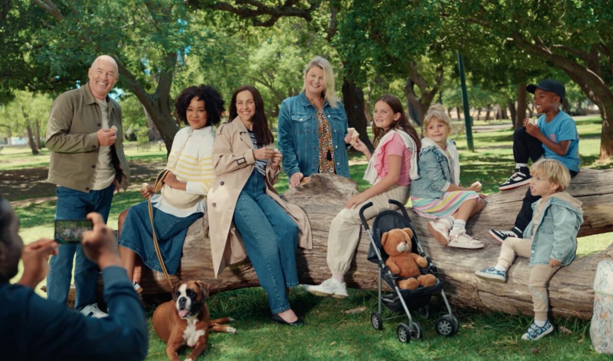 Image from Matalan's new campaign showing a family scene in the park. Fashion brand Matalan has unveiled an all-new million-pound brand platform which aims to act as a refreshing celebration of the frantic nature of real family life, under the tagline "we get you, and we've got you".