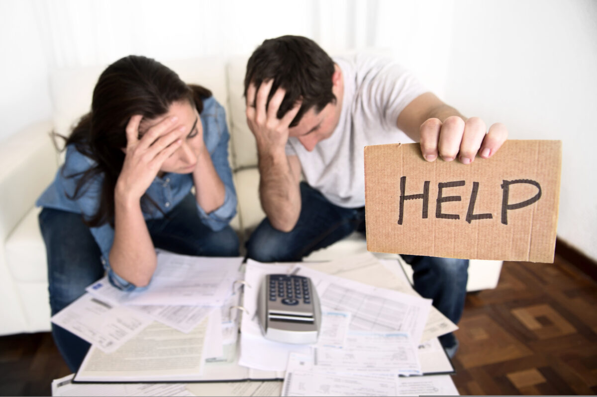 Picture showing young couple worried about money. Pablo and St Luke's have upped their starting salaries to £30,000 a year. Is it time other agencies made a similar statement about talent and pay?