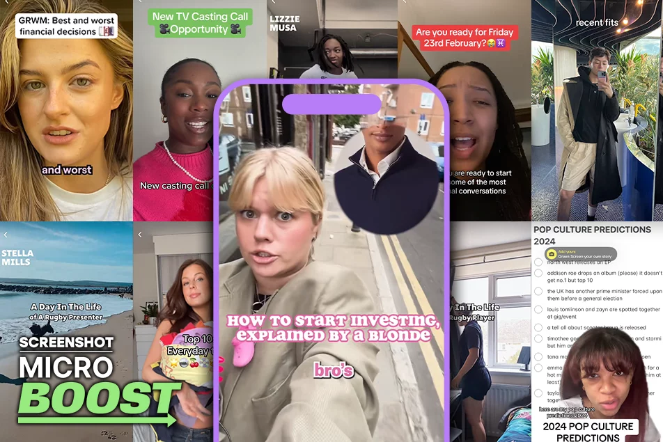 Gen Z agency Screenshot Media has launched 'Micro Boost', a service dedicated to helping brands and micro-influencers develop partnerships.