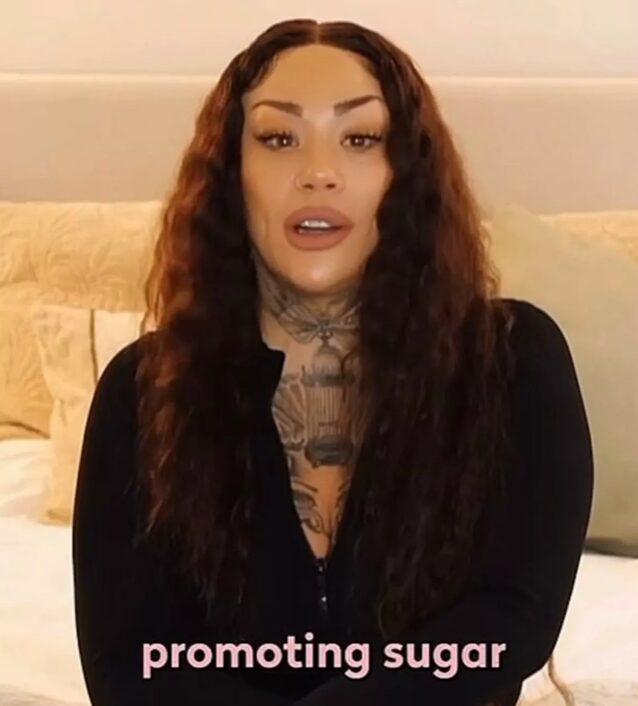 Sugababes singer Mutya Buena has helped Dash Water trick Tory MP Jacob Rees-Mogg into blaming the girl group for the nation's sugar habits.