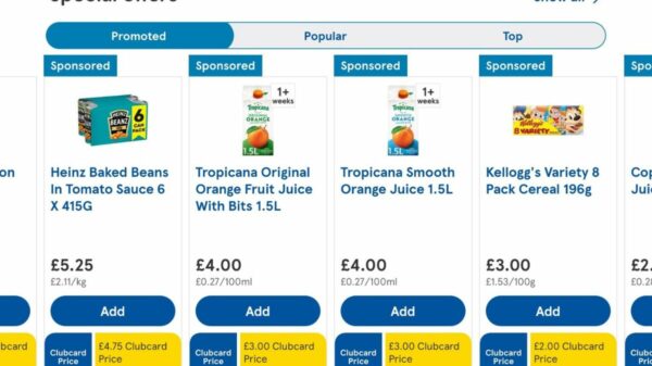 Tesco has unveiled a modified look for its Clubcard Prices loyalty scheme after the High Court ruled that its logo infringed upon Lidl's trademark.