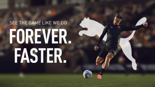 Puma has launched 'Forever. Faster', its first worldwide campaign in ten years focusing on its connection with speed and elite performance.