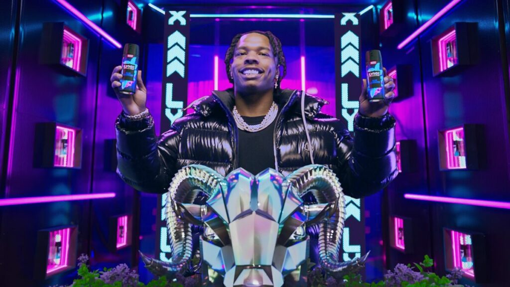 Lynx has collaborated with American rapper Lil Baby for its latest blockbuster ad campaign promoting its new 'fine fragrance' collection.