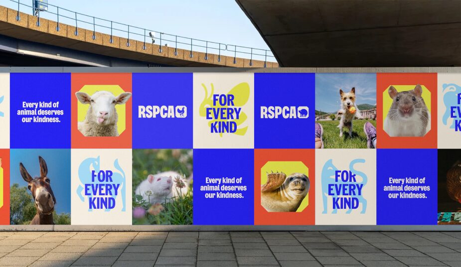 A billboard from the RSPCA's "For Every Kind" campaign. The RSPCA adverts are being looked into by the ASA after group Adfree Cities complained that they misleadingly presented its 'Assured' scheme.
