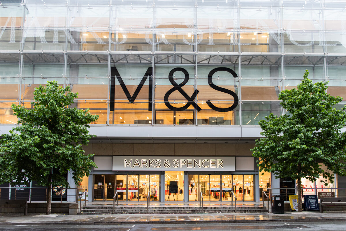M&S has been named the UK's most prominent online grocery brand, beating the likes of Tesco, Asda and Sainsbury's to the top spot.
