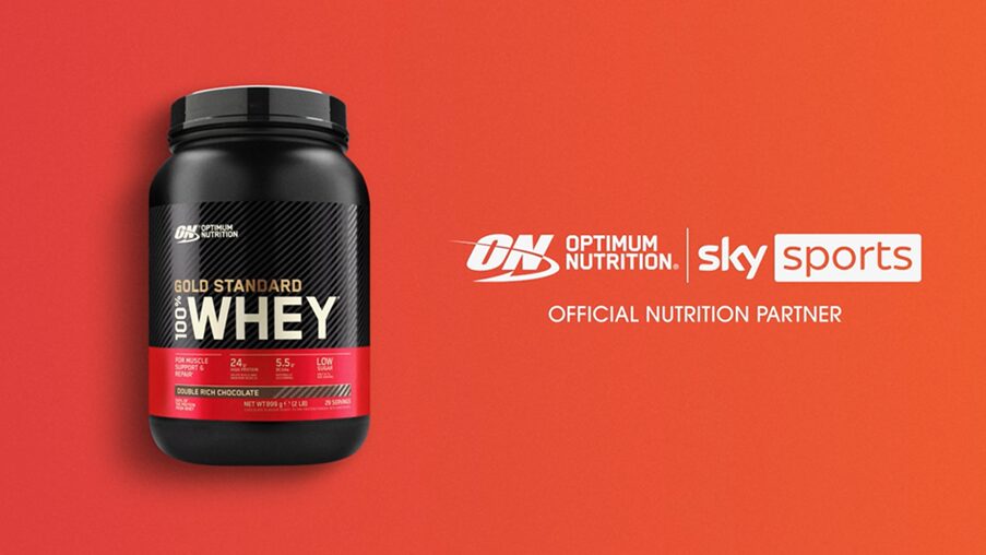 Fitness supplements brand Optimum Nutrition has been named as the official nutrition partner of Sky Sports, marking the firm's TV ad debut.