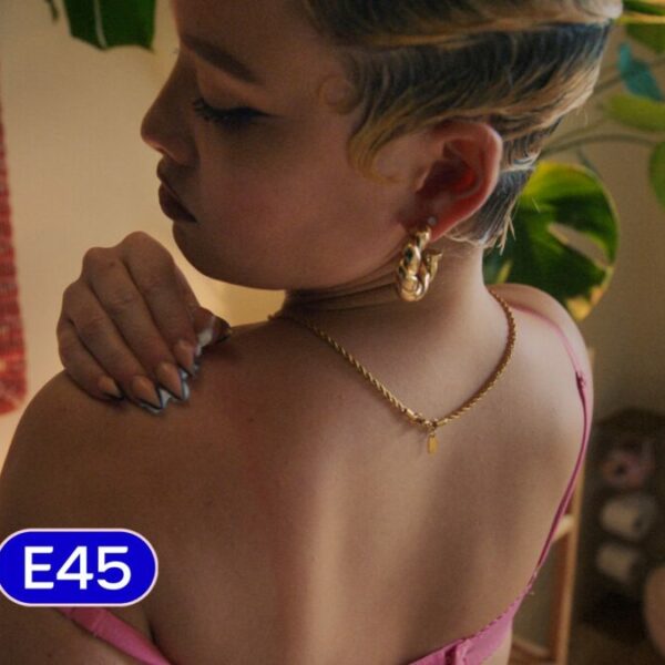 Snapshot from E45's award winning campaign which centred transgender skincare. Transgender people feature in less than 1% of adverts and LGBTQI+ people feature in just 3% of ads, according to Channel 4's 'Mirror On Transgender' report.