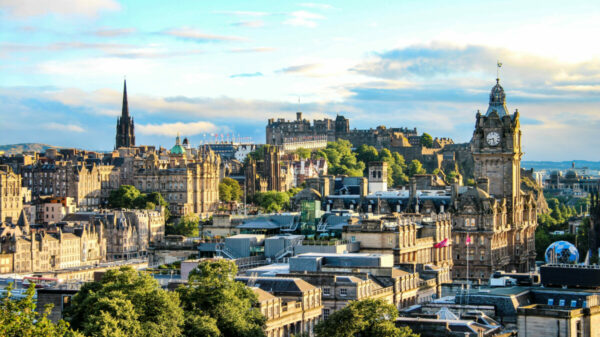 Image showing the city of Edinburgh with its picturesque buildings and greenery. Edinburgh Council has banned SUV and cruise ship ads amid a climate crackdown, with the council saying the promotion of such products is "incompatible" with net-zero objectives.