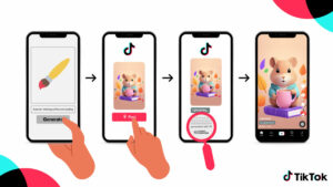 Social media platform TikTok is automatically labelling user content which has been generated by AI, in a bid to provide more transparency.