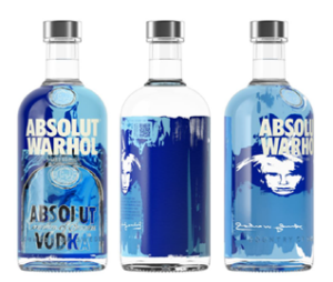 Warhol's face on an iconic Absolut vodka bottle, you can also see a rendition of his 'blue' Absolut painting. It is no wonder that after Absolut is keen to capitalise on its Warhol connection with a new limited edition product. Marketing Beat explores fame, the exclusive and why Absolut Warhol is art.