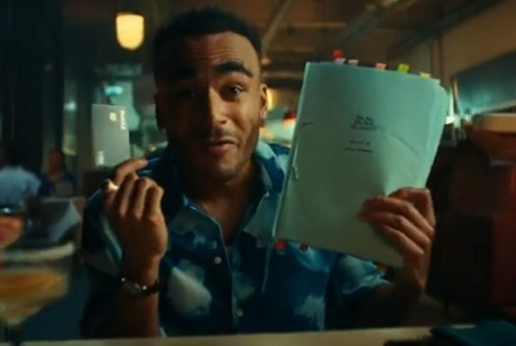 Munya Chawawa holds up Revolut card and script. Revolut has tapped skit-loving YouTuber and presenter Munya Chawawa for its newest brand film, enlisting the actor and comedian to show off Revolut's products.