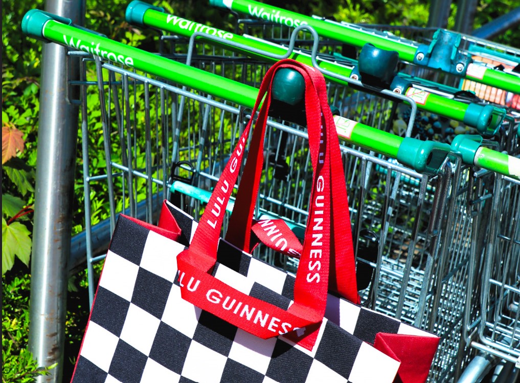 Waitrose and iconic accessories designer Lulu Guinness have collaborated for a second time, following last year's sellout tote bag design.