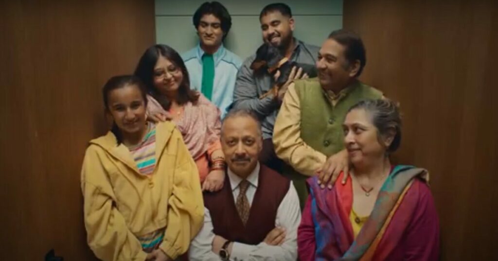 The Sharma family ready to give a pep talk. Three UK has unveiled its latest brand campaign, which celebrates the spirit of connection, by highlighting how networks can uplift and support people.