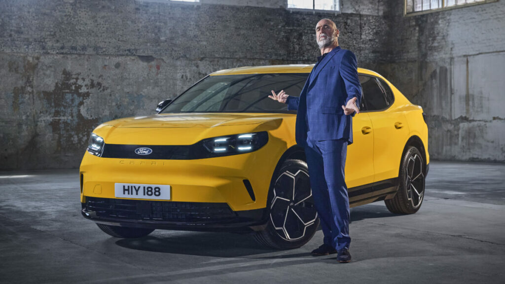 Ford has partnered with footballing legend Eric Cantona to showcase all the benefits of its new all-electric Capri model in a rebellious new campaign.