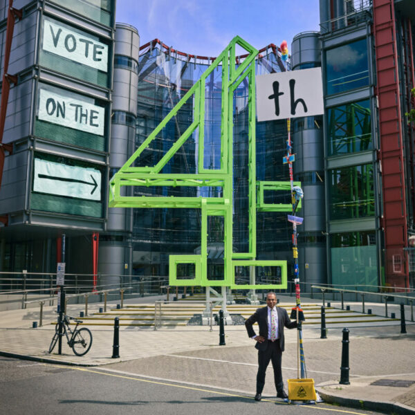 MB speaks to Channel 4 to find out why key creatives are "hoping to galvanise the public and motivate them to get out there and vote".