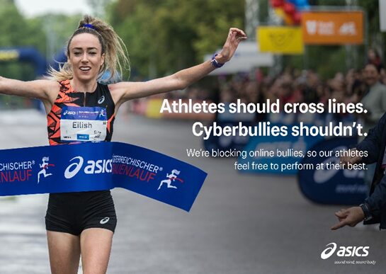 Asics has committed to protecting the mental wellbeing of it athletes with a new initiative designed to tackle the scourge of online harassment.