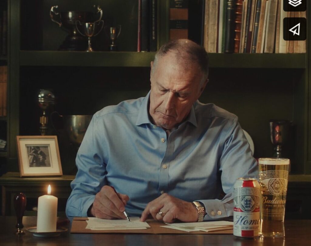 Sir Geoff Hurst pens letter asking for Bank Holiday if England win. Budweiser has enlisted Sir Geoff Hurst himself in a message that sees the Three Lions legend write to the King to ask for a bank holiday if England win the Euros.