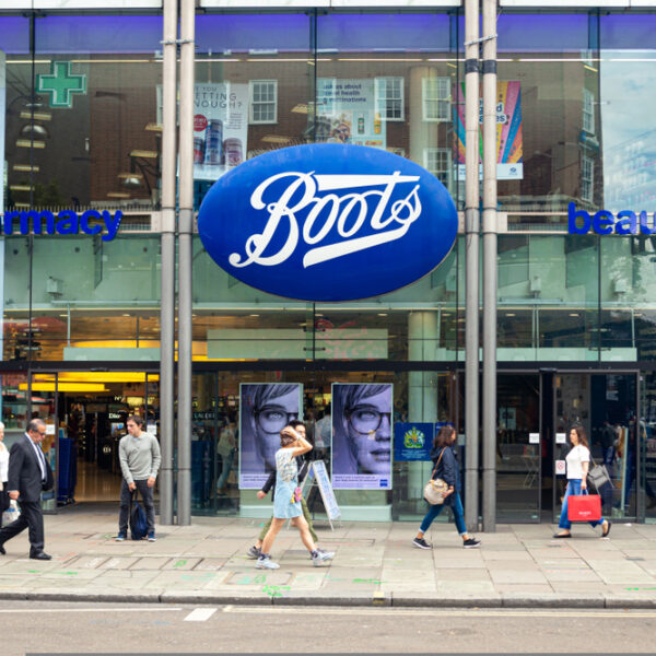 Image outside a Boots store. Retailers including Boots, Superdrug and the big supermarket chains have been of unfair and misleading loyalty offers for  members.