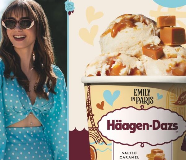 Haagen-Dazs has partnered with hit Netflix show Emily in Paris ahead of the impending release of its highly-anticipated fourth season.