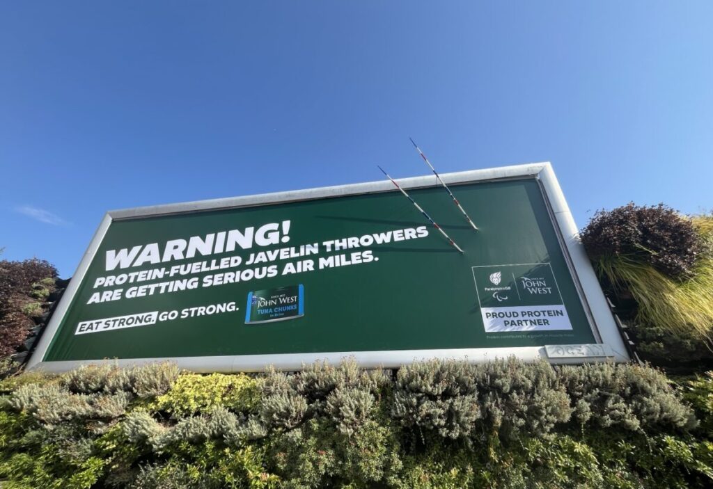 John West is celebrating the strength of ParalympicsGB athletes to mark its new role as the team's official 'protein partner'.