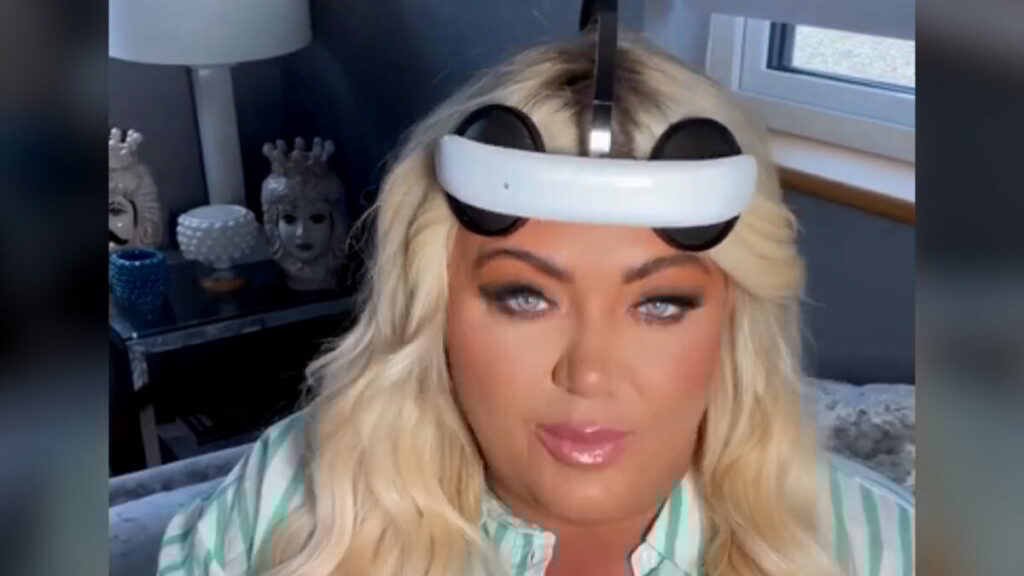The ASA has banned an ad featuring reality star Gemma Collins that promoted a headset which claimed it could help fight depression.