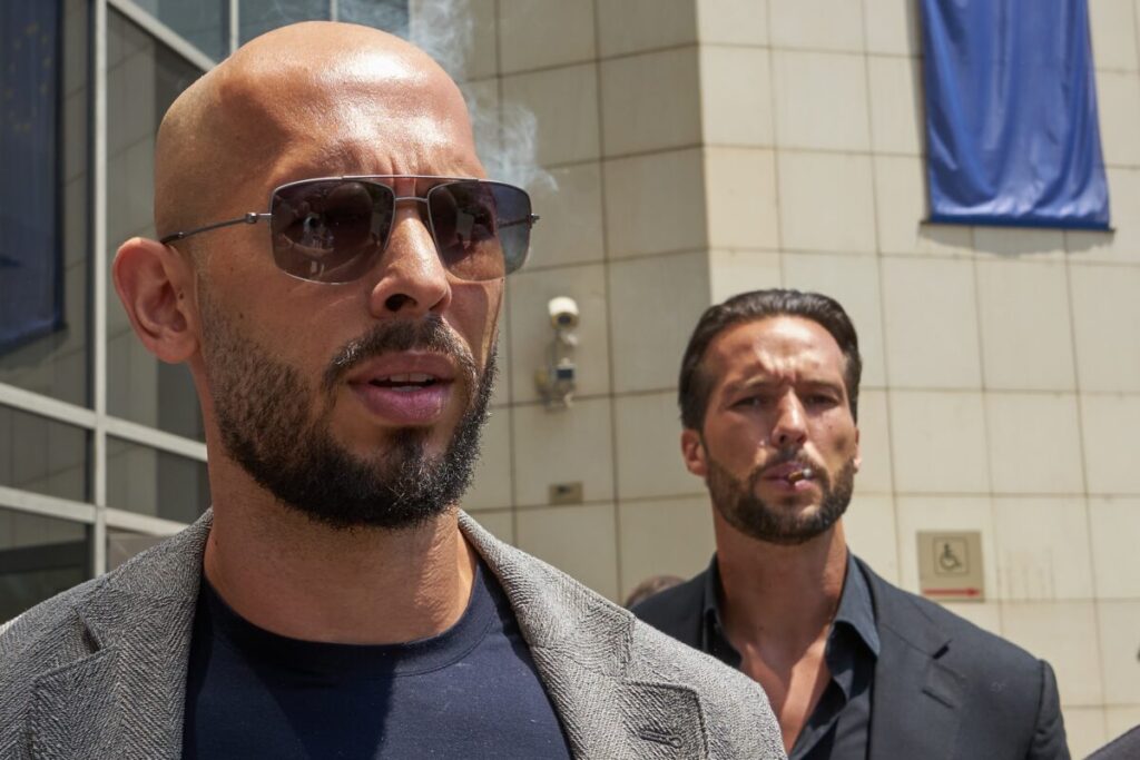 Andrew Tate pictured. Adverts promoting the Olympics, the BMA and more appeared beside high profile far right X posts spreading misinformation about the Southport stabbings.