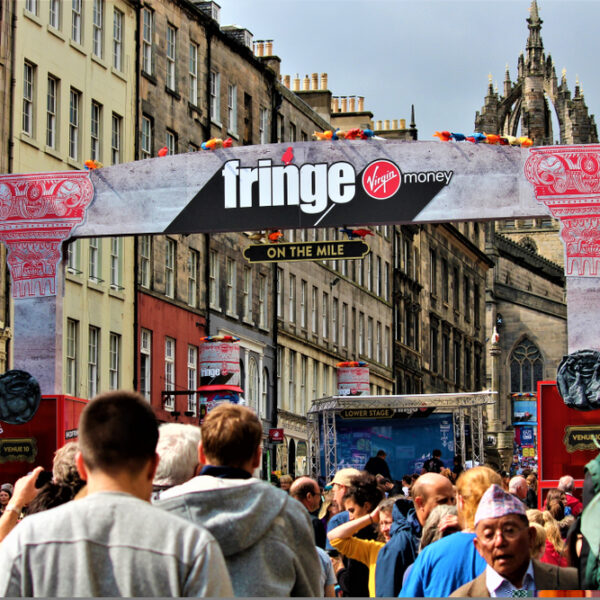 The 'Help me Angela' safety campaign is being amplified at this year's Edinburgh Festival thanks to a partnership with outdoor advertising specialist GEM Display.