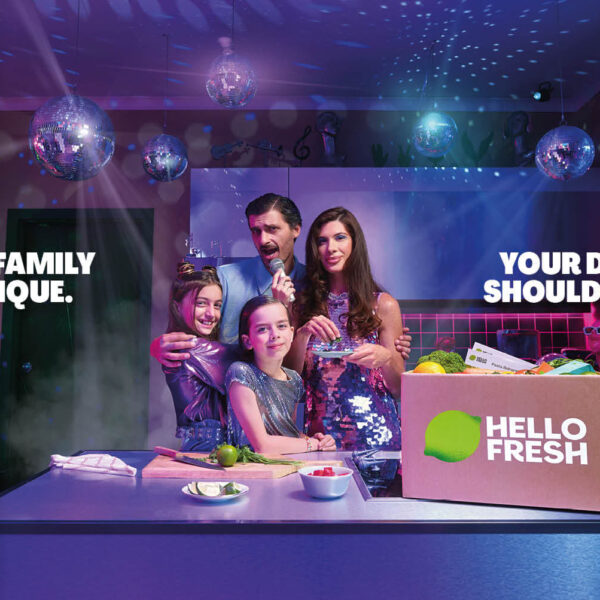 HelloFresh is celebrating the uniqueness of each individual family's style and choices with 'HelloFresh, Hello Dinner', a vibrant new ad campaign.