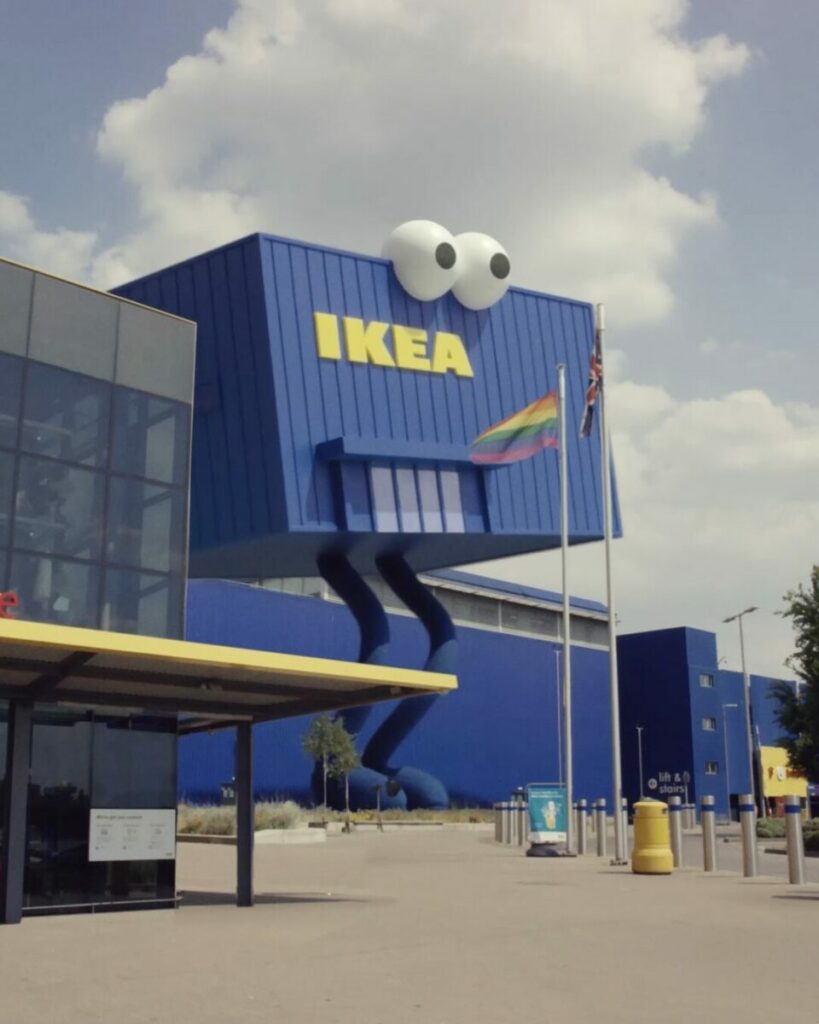 Furniture retailer Ikea has released a series of social media-first films to celebrate the impending arrival of its new click-and-collect service.